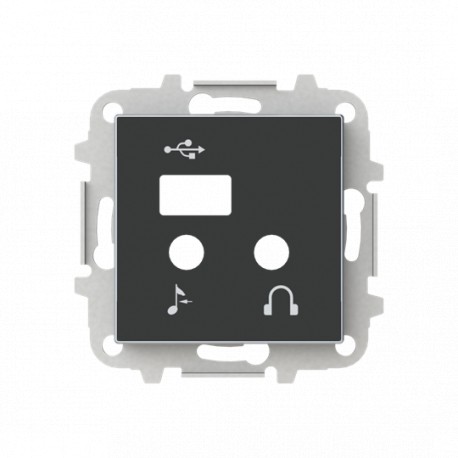 Niessen 2CLA856830A1501 Tapa módulo entradas/salidas y USB NS